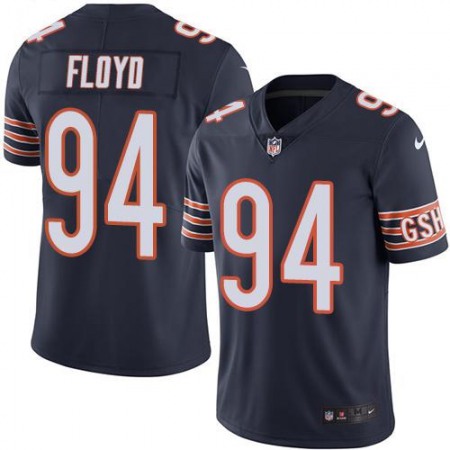 Bears #94 Leonard Floyd Navy Blue Men's Stitched NFL Limited Rush Jersey