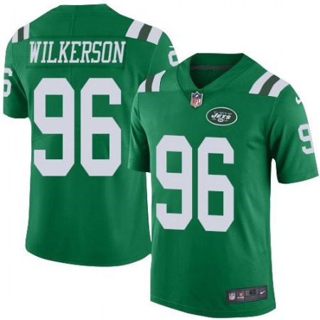 Jets #96 Muhammad Wilkerson Green Men's Stitched NFL Elite Rush Jersey