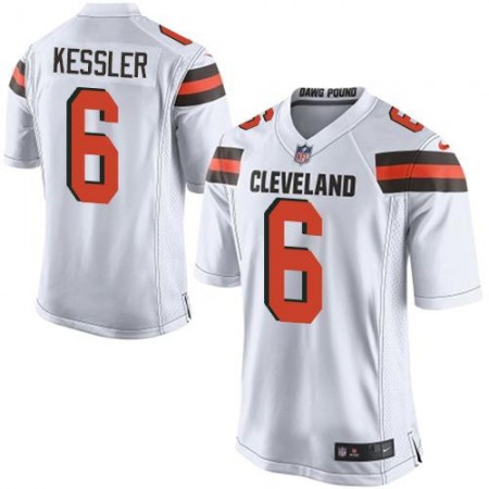 Browns #6 Cody Kessler White Youth Stitched NFL New Elite Jersey